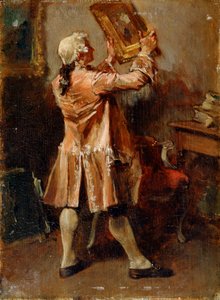 Ein Kunstliebhaber, 19. Jahrhundert