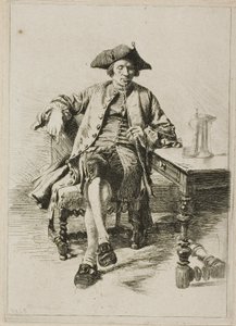 Der große Raucher von Jean Louis Ernest Meissonier