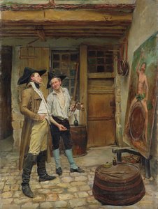 Der Schildermaler, 1872 von Jean Louis Ernest Meissonier