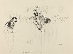 In Versailles Juli 1919, wahrscheinlich 1919