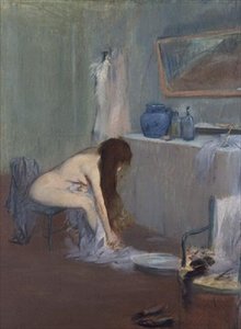 Nach dem Bad, ca. 1885-90 von Jean Louis Forain