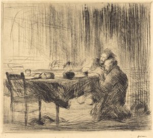 Nach der Vision (zweite Platte) von Jean Louis Forain