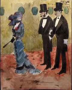 Im Theater von Jean Louis Forain