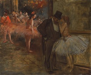 Tänzerin und Abonnent in der Oper von Jean Louis Forain
