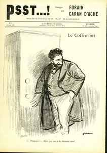 Illustration von Jean-Louis Forain (1852-1931) in Psst...!