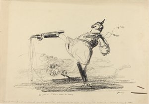 Der Gänsemarsch - im Blut von Jean Louis Forain
