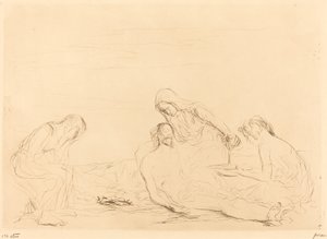 Pietà (dritte Platte) von Jean Louis Forain
