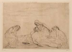 Pietà (dritte Platte) von Jean Louis Forain