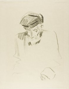 Porträt von Renoir, zweite Platte von Jean Louis Forain