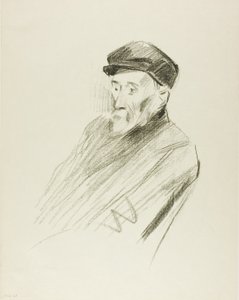 Porträt von Renoir, dritte Platte von Jean Louis Forain