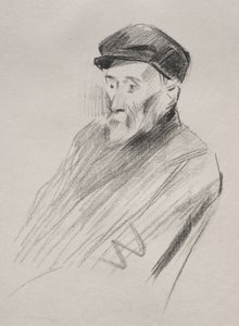 Porträt von Renoir, dritte Platte von Jean Louis Forain