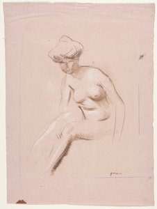 Sitzender Akt von Jean Louis Forain