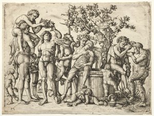 Das Bacchanal von Jean Louis Forain
