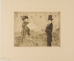 Der Blumenstrauß von Jean Louis Forain