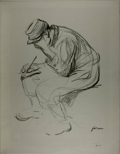 Die Kleidung des Kriegsgefangenen von Jean Louis Forain