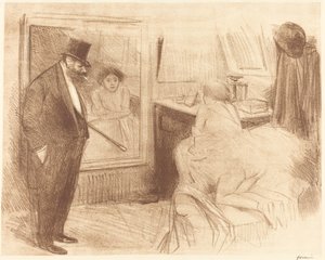 Das Ankleidezimmer der Tänzerin (zweite Platte)