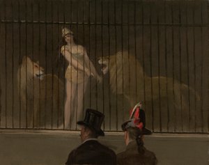 Der Löwenbändiger von Jean Louis Forain