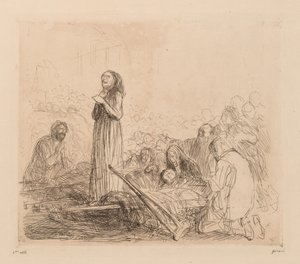 Das Wunder von Lourdes von Jean Louis Forain