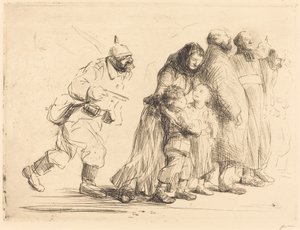 Die Notablen (große Platte) von Jean Louis Forain