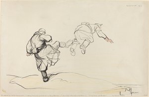 Die Einnahme von Fort Douaumont von Jean Louis Forain