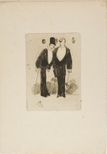 Die zwei Dandys von Jean Louis Forain