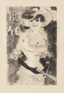 Der Spaziergänger von Jean Louis Forain