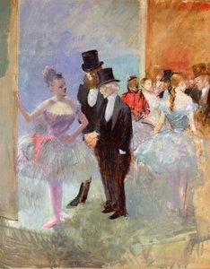 Die Flügel der Oper (im Foyer) ca. 1887