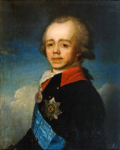 Großherzog Pavel Petrovich von Russland, spätes 18. Jahrhundert von Jean Louis Voille