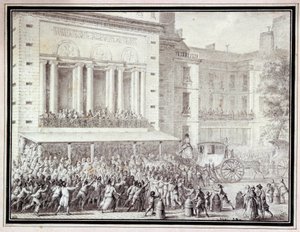 Das Volk schließt die Türen der Oper: 12. Juli