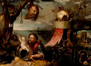 Der heilige Christophorus und das Christuskind, ca. 1550