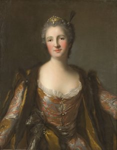 Marquise de Broglie (1718-1777), geborene Freiin von Besenval von Brunstatt, als Sultanin von Jean Marc Nattier