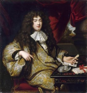 Jean-Baptiste Colbert, Marquis de Seignelay 1651-1690 von Jean Marc Nattier