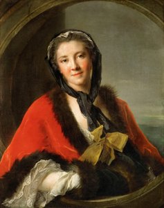 La comtesse Tessin von Jean Marc Nattier