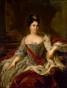 Porträt der Kaiserin Katharina I., 1684-1727, 1717
