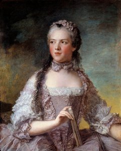 Porträt von Madame Adelaide von Frankreich (1732-1800), Tochter von König Ludwig XV. Gemälde von Jean-Marc Nattier (1685-1766) 1749