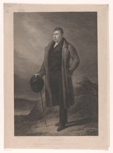 Porträt von Gilbert du Motier, Marquis de La Fayette