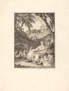 Frontispiz: Dictionnaire de musique von Jean Michel Moreau