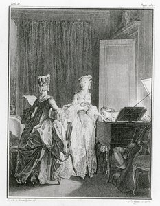Das Cembalo, Illustration aus 