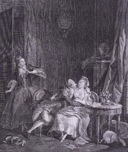 Die Überraschung (Gravur)