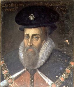 Porträt von Robert Cecil, 1. Earl of Salisbury und 1. Viscount Cranborne