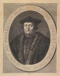 Augustin de Thou, Präsident im Parlament