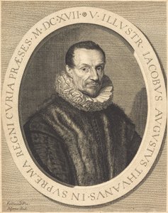 Jacques Auguste de Thou von Jean Morin after Louis Elle I