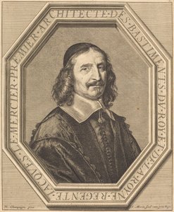 Jacques le Mercier von Jean Morin after Philippe de Champaigne