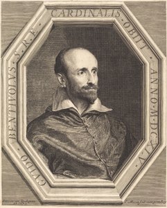 Kardinal Guido Bentivoglio von Jean Morin, after Sir Anthony van Dyck