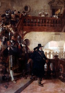 Die Verhaftung von Ratsherr Broussel, 26. August 1648, frühes 19. bis frühes 20. Jahrhundert
