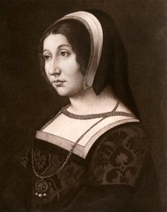 Unbekannte Frau, früher bekannt als Margaret Tudor, um 1520