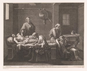 Testament von Eudamidas von Jean Pesne
