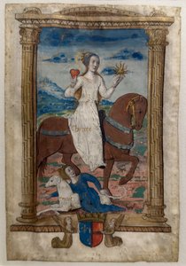 Nächstenliebe und Neid. Die Rondeaux der Tugenden, nach 1515 von Jean Pichore