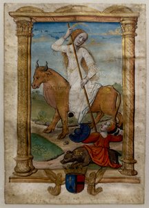 Geduld, Ire. Die Rondeaux der Tugenden, nach 1515 von Jean Pichore