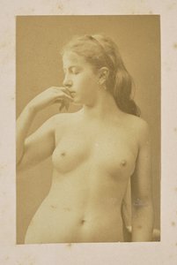 [Porträt einer Frau, nackt] von Jean Pierre Bertrand Eugène Pégot Ogier